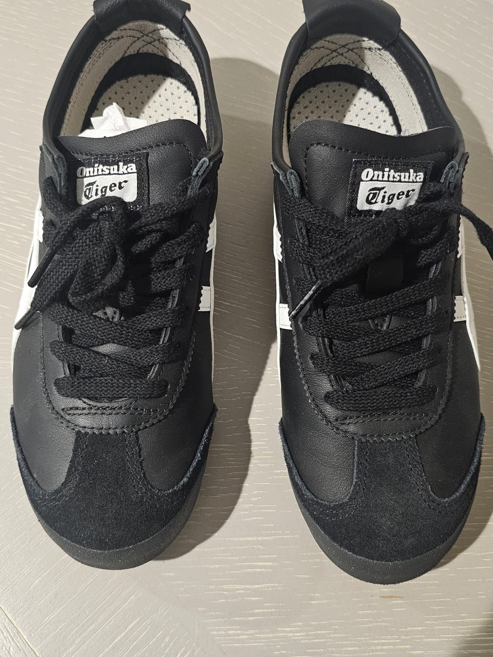 Onitsuka Tiger Mexico 66 Black White US 6.5 Men Women 8 New No Box - Picture 3 of 4